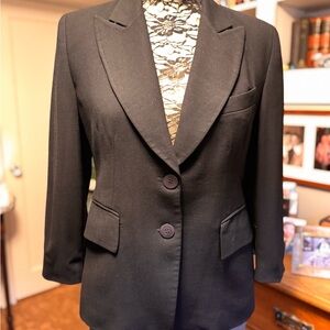 Donna Karan Classic Black Blazer